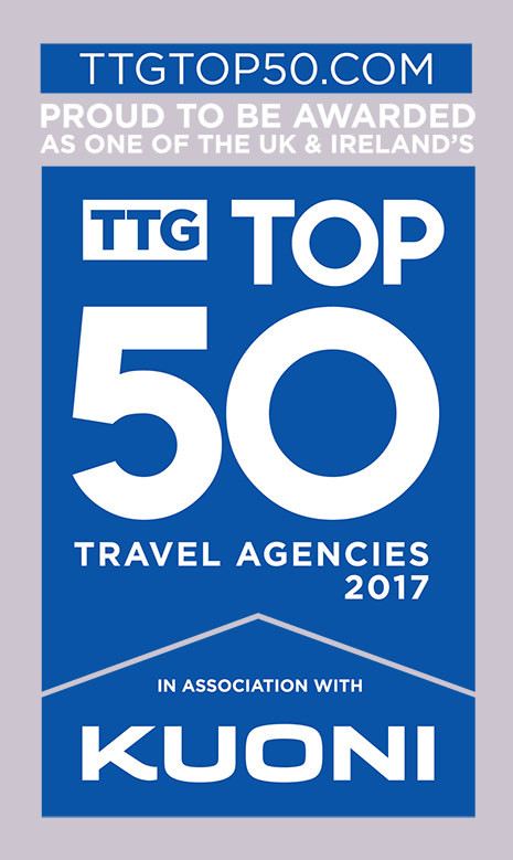 Top 50 Travel Agencies Award 2017